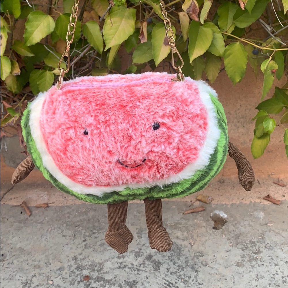 🍉watermelon crossbody/shoulder bag : Worn once only